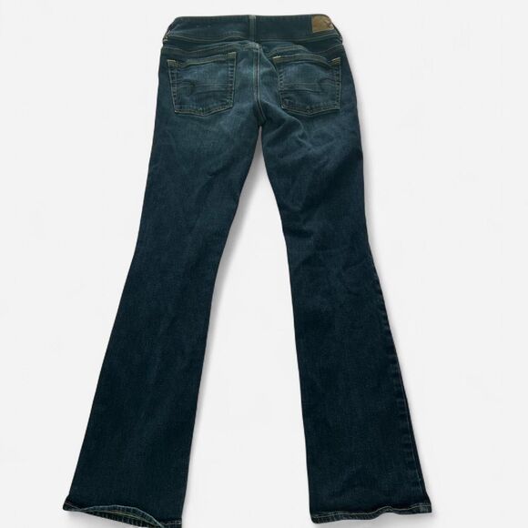 American Eagle Low Rise Kick Boot Jeans Size 4 | Y2K  “Tell Me Lies” Style - Picture 3 of 7